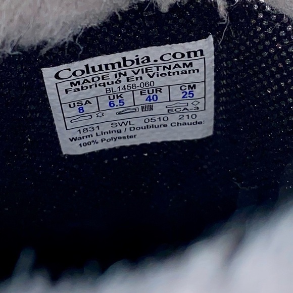 Women’s COLUMBIA Flurry Omni-heat Pull on winter Boot in light gray size 8 - Picture 8 of 14